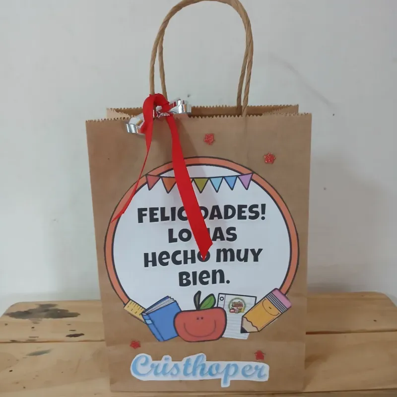 Bolsitas de bregalo del Día del Maestro