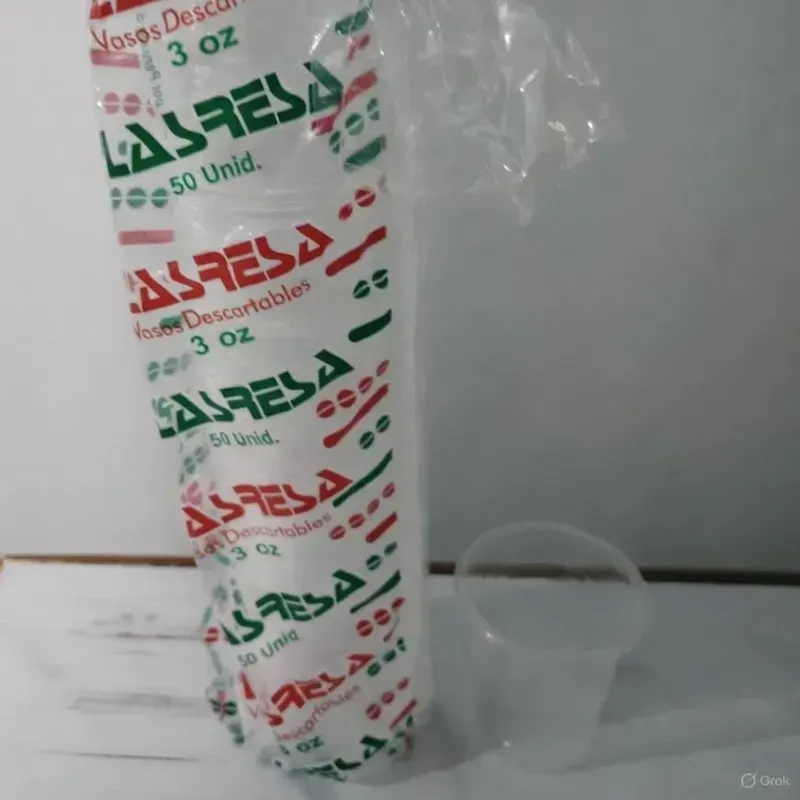 Vasos 3 Oz Transparente (C-B/A2)