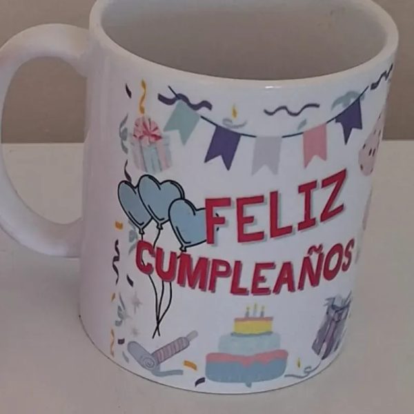 Taza Feliz cumpleaños ✨️ 