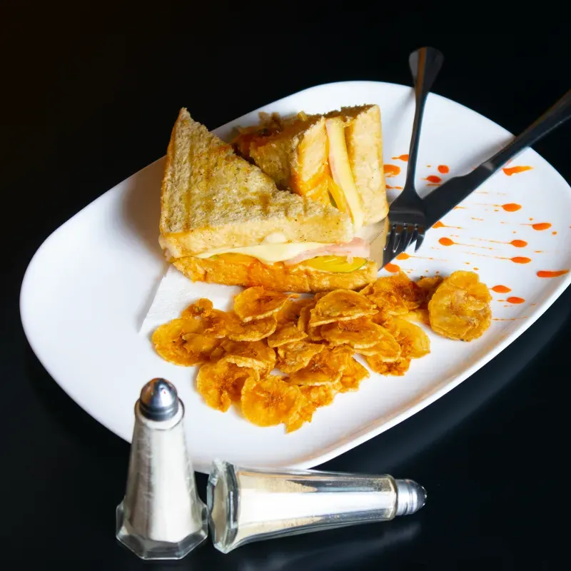 Sándwich de Jamón y Queso