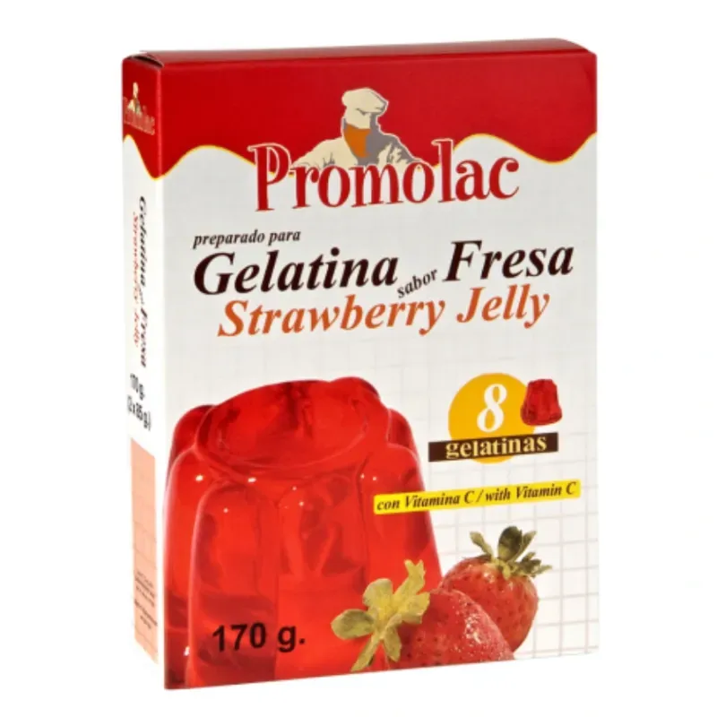 GELATINA DE FRESA