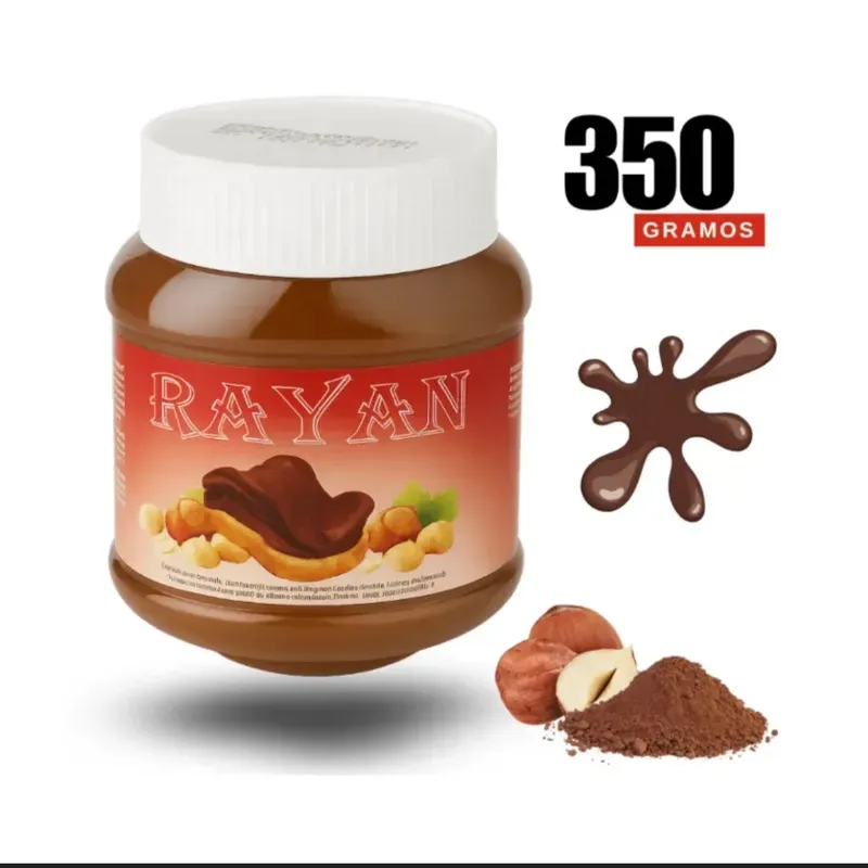Crema de cacao y avellana Rayan