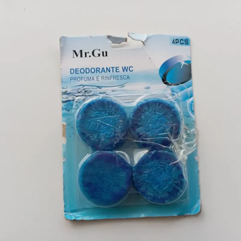 Pastillas de olor para baño