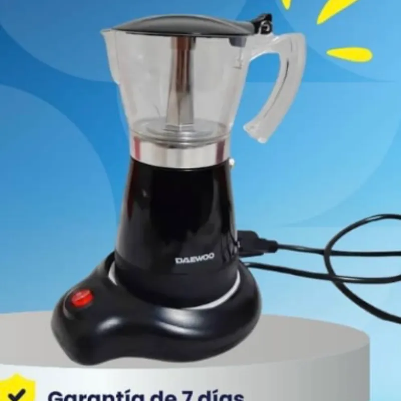 Cafetera eléctrica daewo 6 tazas