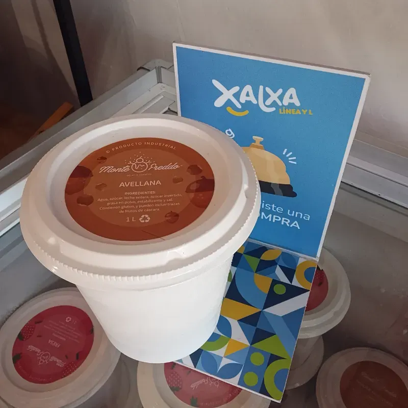 Helado Monte Freddo Avellana 1lt