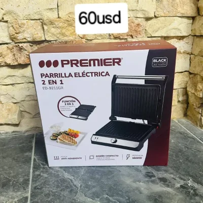 Parrilla Electrica 2 en1