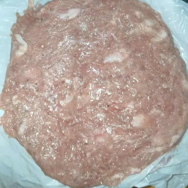 Hamburegesas puras de cerdo