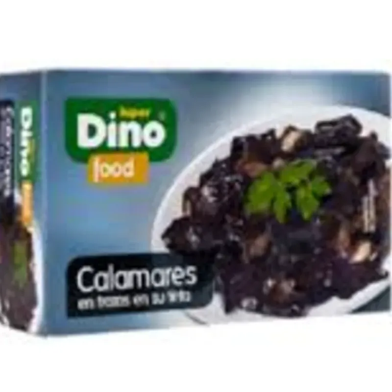 Calamares en su tinta Marca Dinos 115g