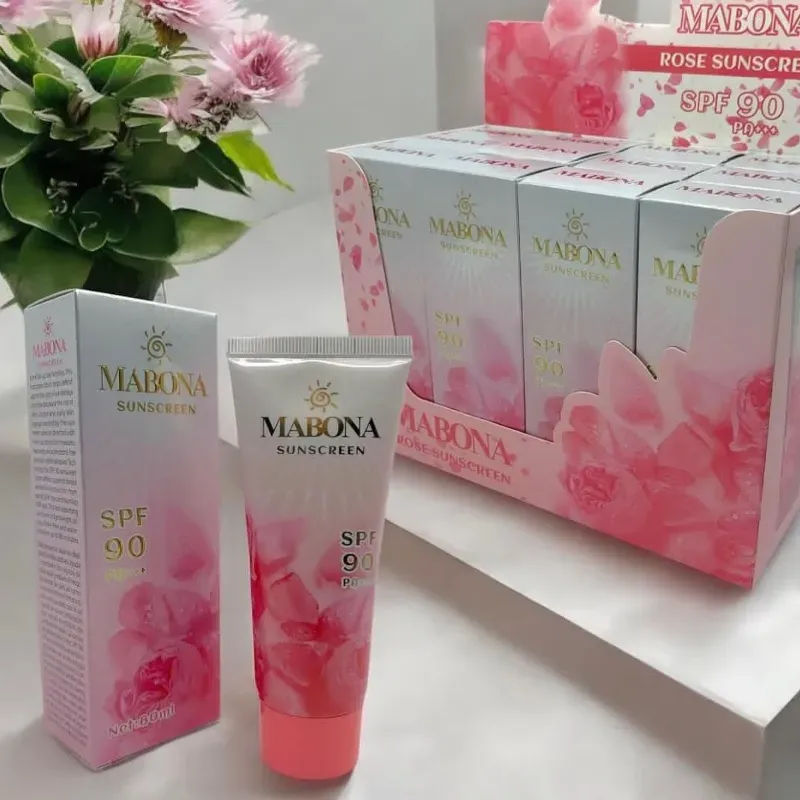 Protector solar Mabona de rosa 