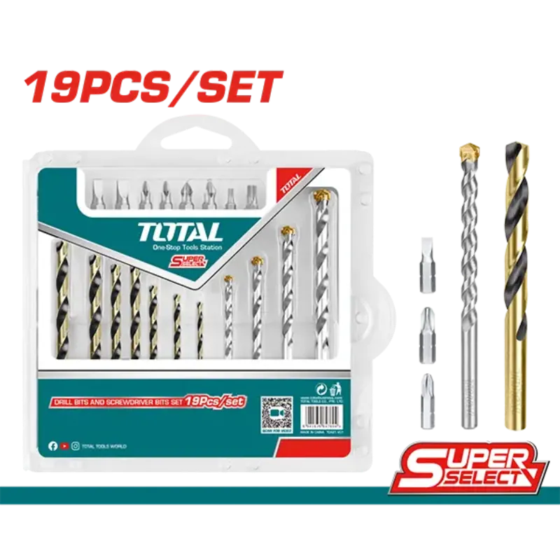 Juego de brocas y puntas de destornillador