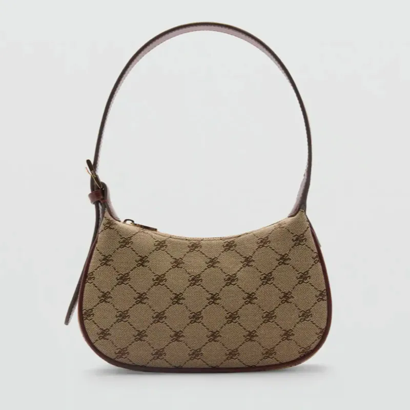 Bolso Mango estampado logo