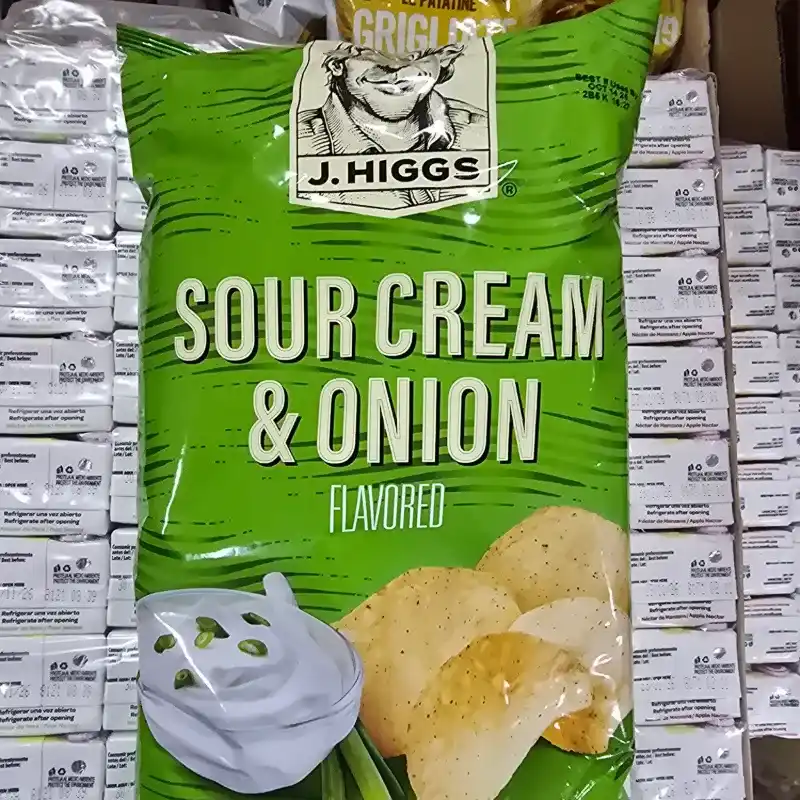 Papas Sour Cream y Onion J Higgs 219g