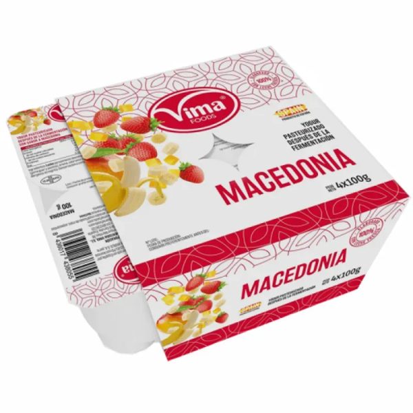 Yogurt Pasteurizado Macedonia