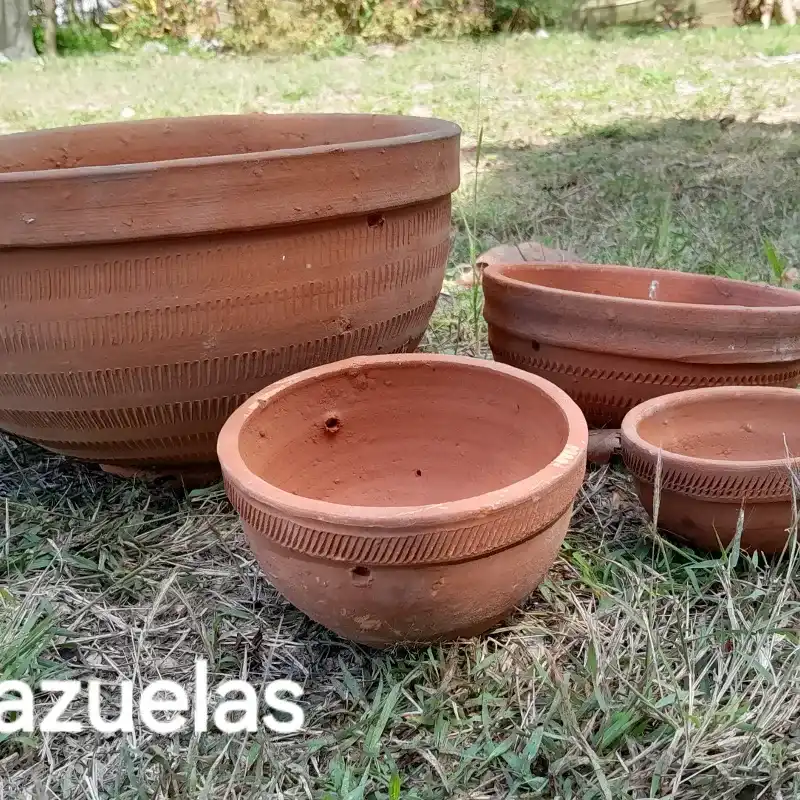 Cazuelas de barro
