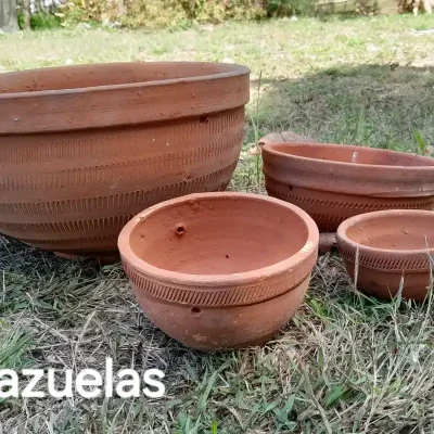 Cazuelas de barro