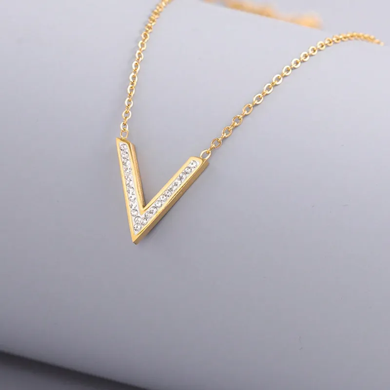 Cadena de acero inoxidable en forma de V