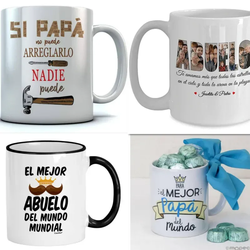 Jarras Personalizadas temática Papá