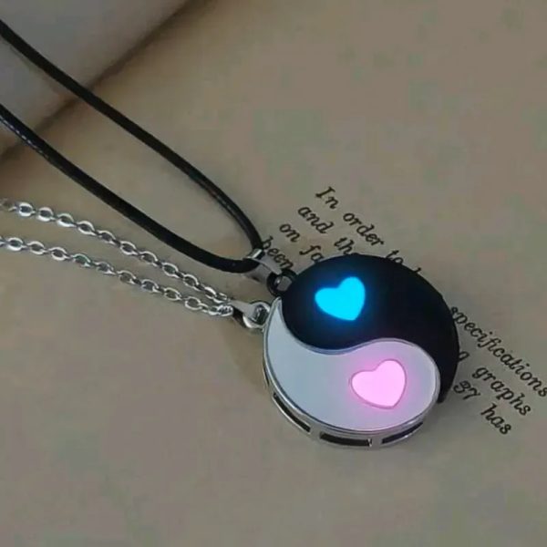 Collares Ying _Yang lumínicos
