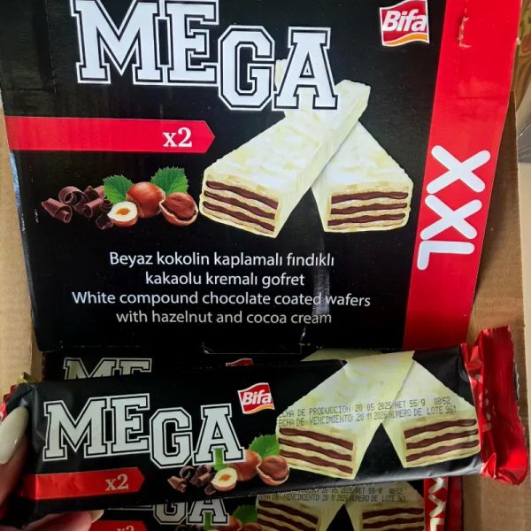 Peter Mega ( de avellana y chocolate blanco)