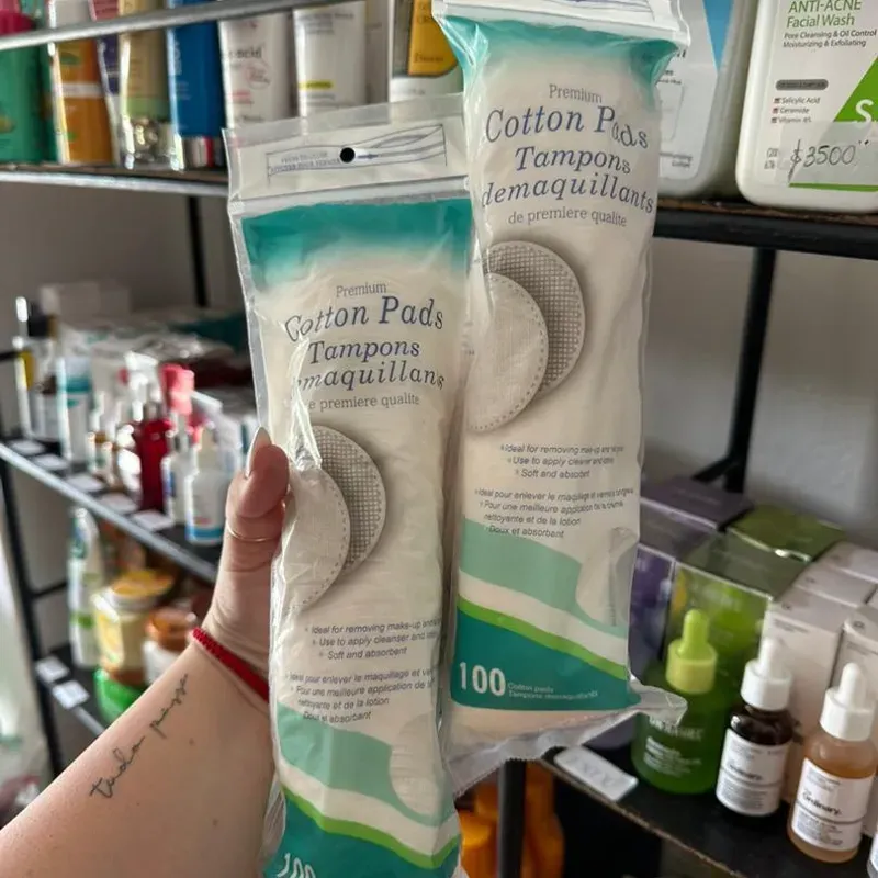 Algodones de maquillaje