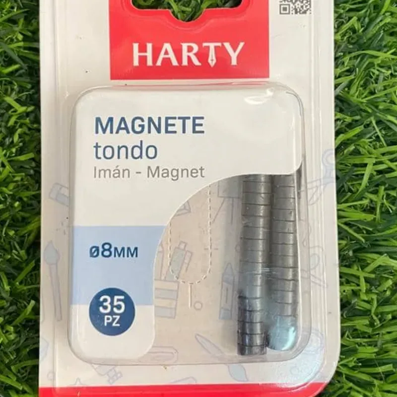 Paquete de imanes circulares