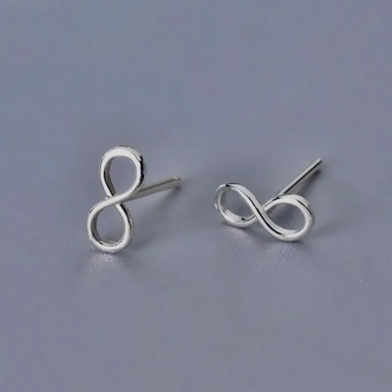 Aretes artesanales infinitos