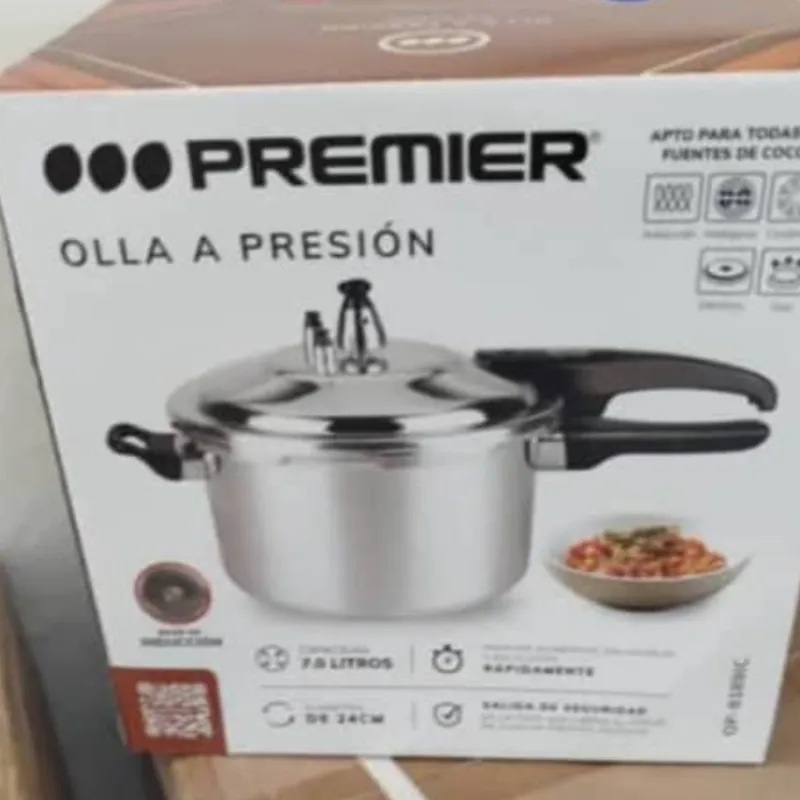 Olla de Presion 3 Válvulas 7 lt