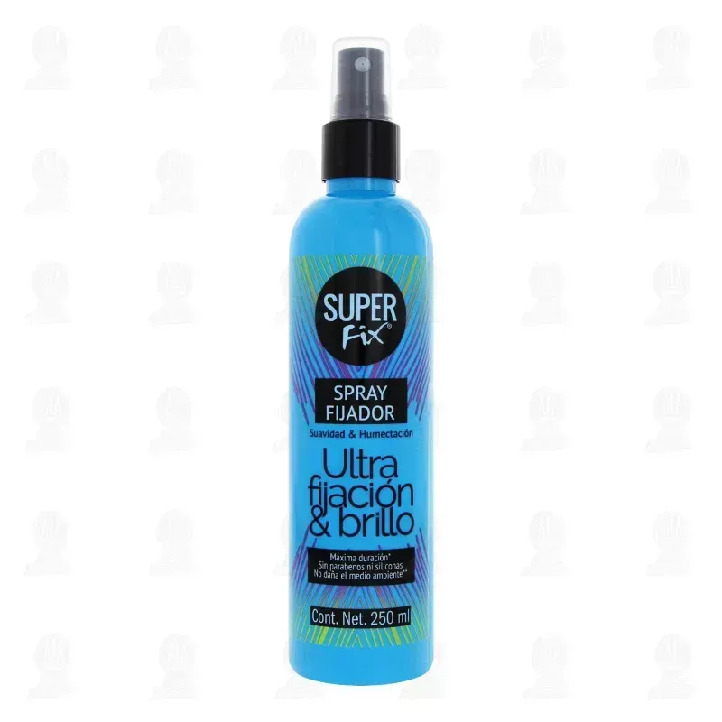 Spray fijador Nuvel Super Fix Ultra Fijación y Brillo