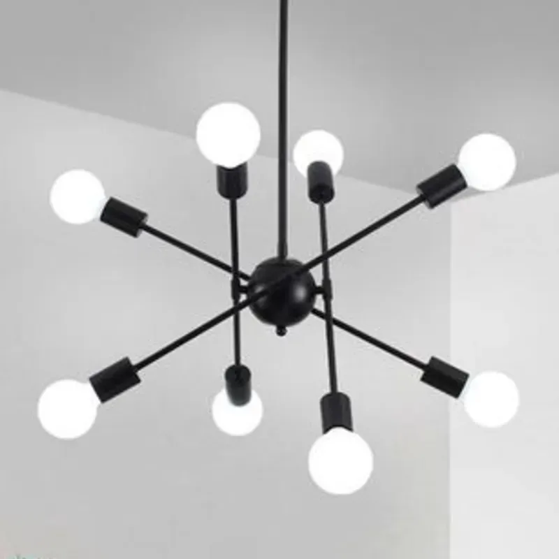 Luminaria SPUTNIK 8 brazos en barra