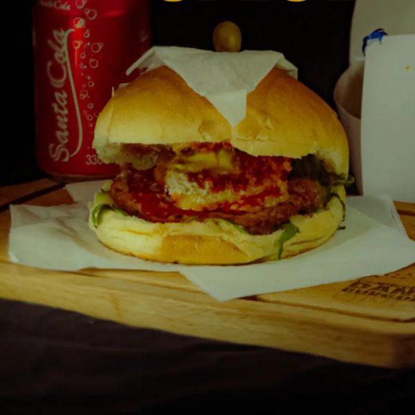 Danis Burguer de Pollo + Q. Blanco