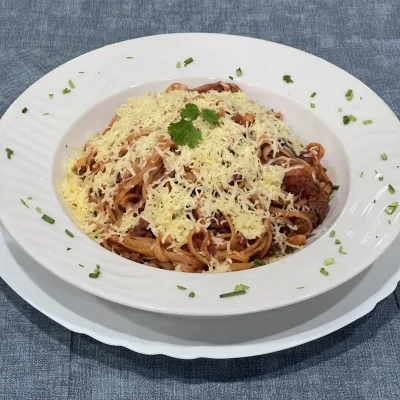 Spaguetis a la Boloñesa