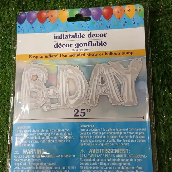 Cartel Inflable de B Day