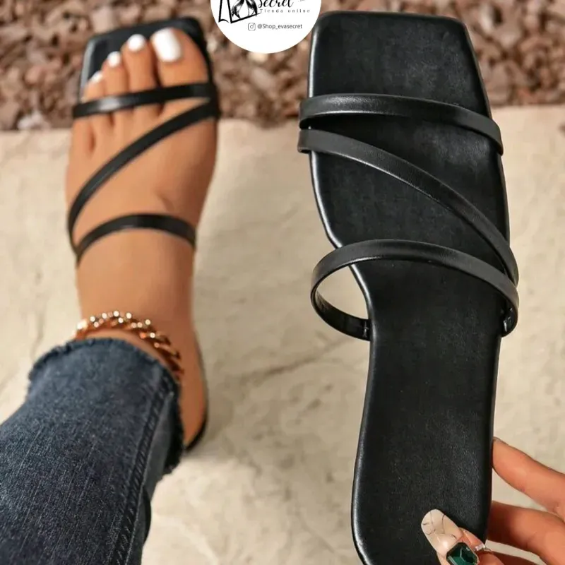 Sandalias negras talla 36