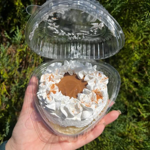 Minitarta de Dulce de Leche y nata