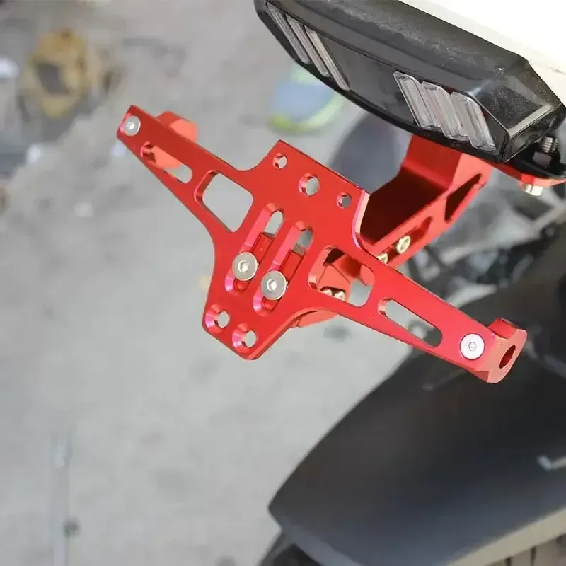 Soporte Ajustable de Matrícula de Motocicleta