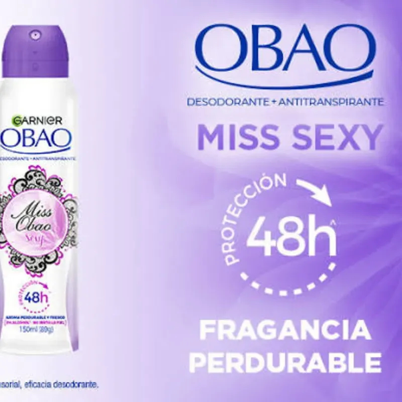 Desodorante spray Obao de mujer miss obao