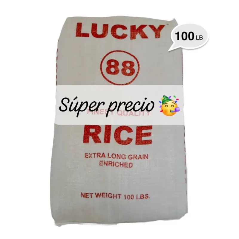 Saco de arroz importado