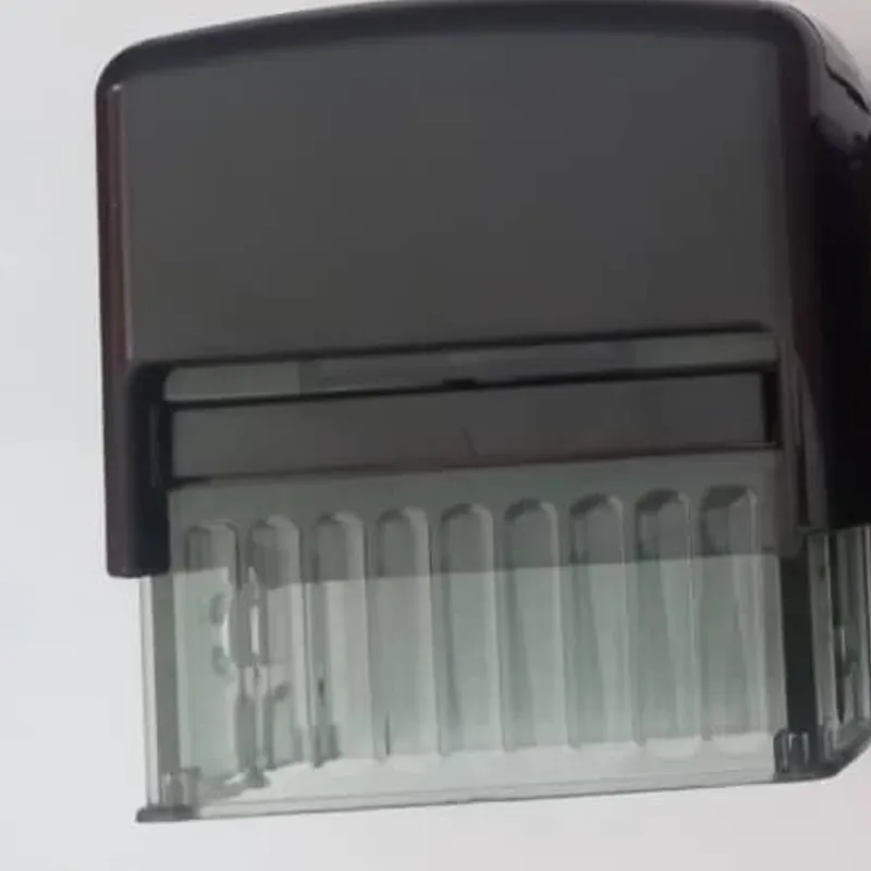 Cuño Rectangular de Mesa Grande Personalizado