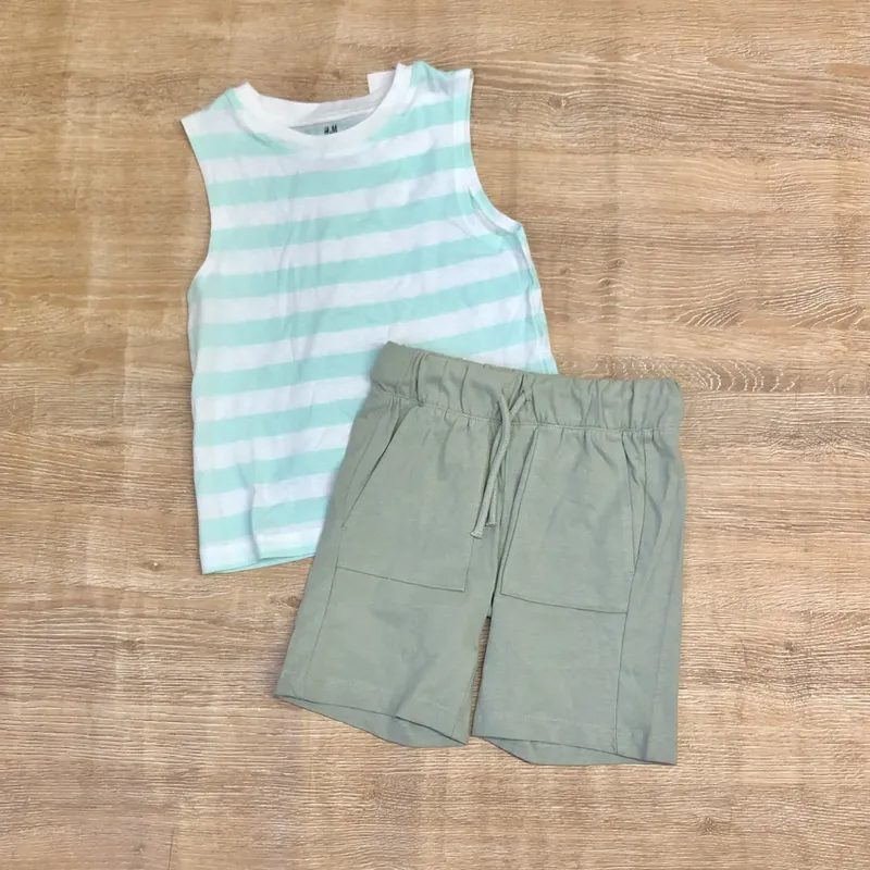 Conjunto H&M color verde
