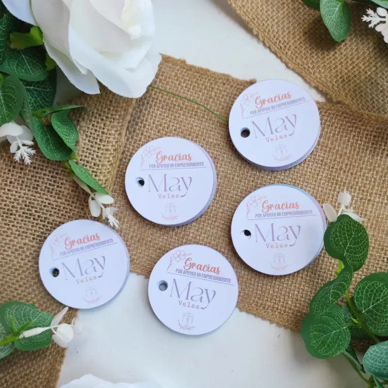 Etiquetas redondas (100 unidades)