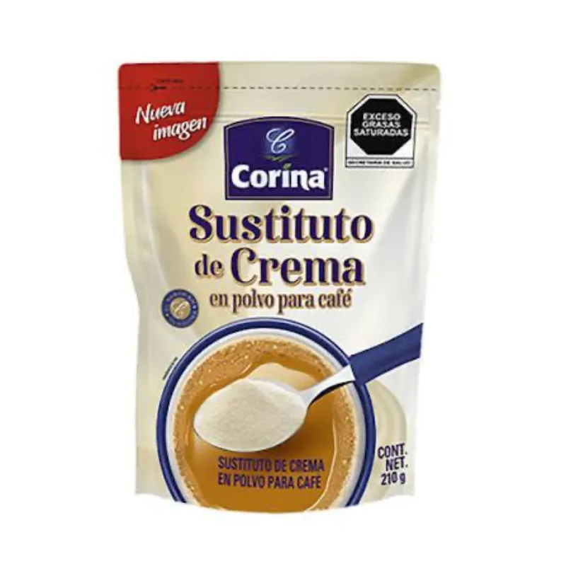 Sustituto de crema en polvo para café