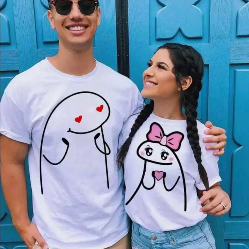 Pareja de pullover blancos