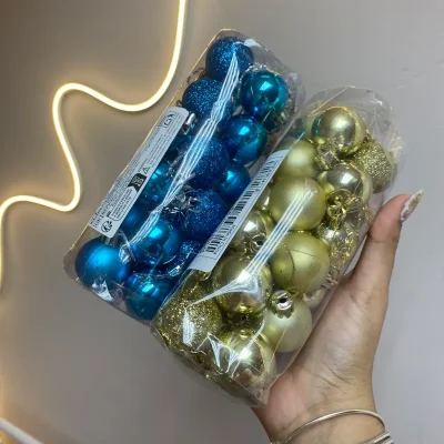 Set de 24pcs (3cm) Dorado