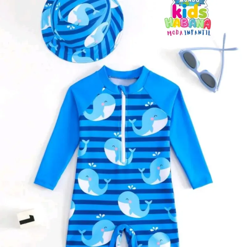 Traje de baño con sombrero