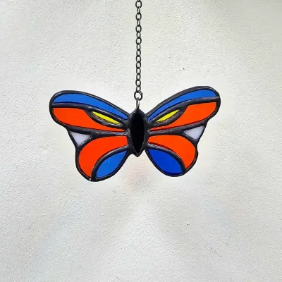 Mariposa naranja 