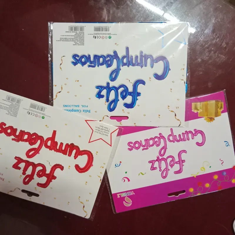 Globo feliz cumpleaños