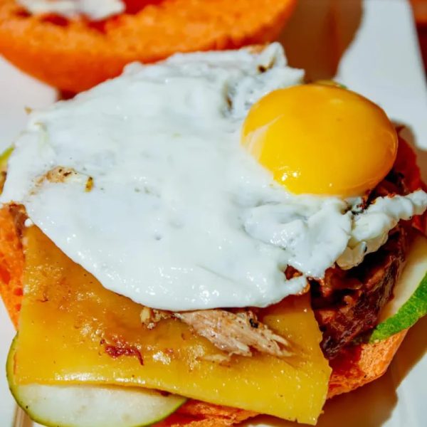 Hamburguesa pío pi