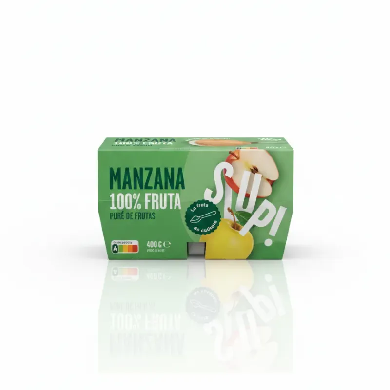 Compota de Manzana Slup - 100g (4 vasitos)