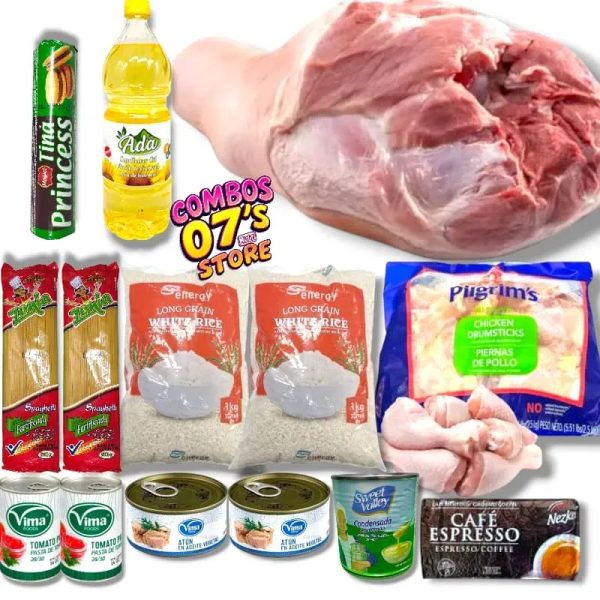 #  **COMBO 14-- 100 USD – PROTEÍNA FAMILIAR (15 lb de puerco)**
