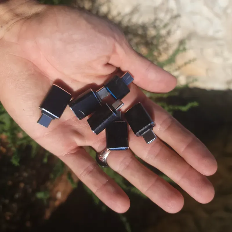 Adaptador OTG USB a tipo C
